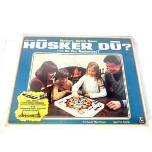 1981 Husker Du? Do You Remember? Danish Memory Match Game  NOS Vintage Sealed